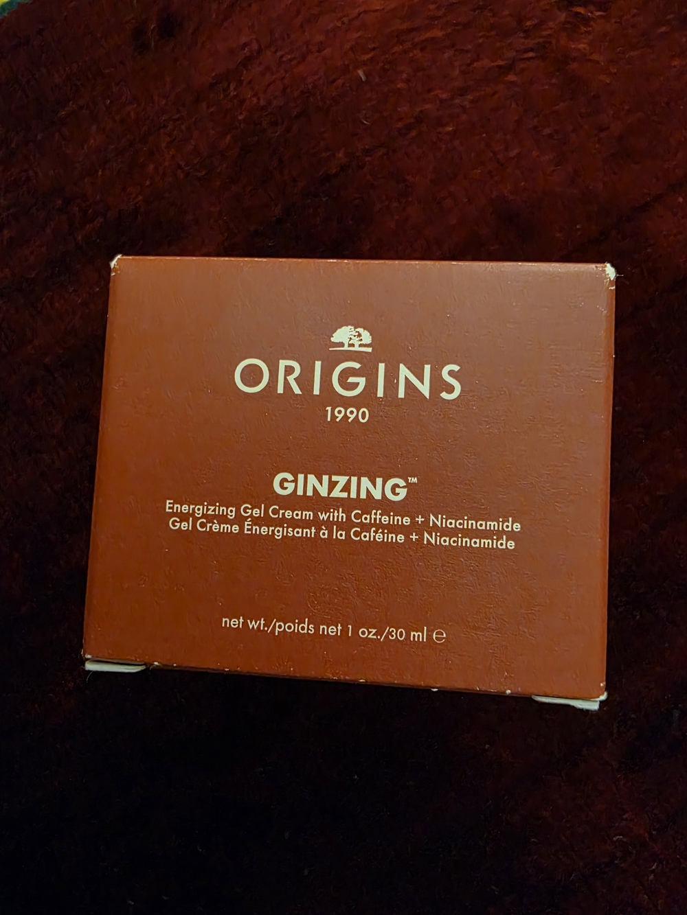 Origins GinZing Energizing Gel Cream - brown